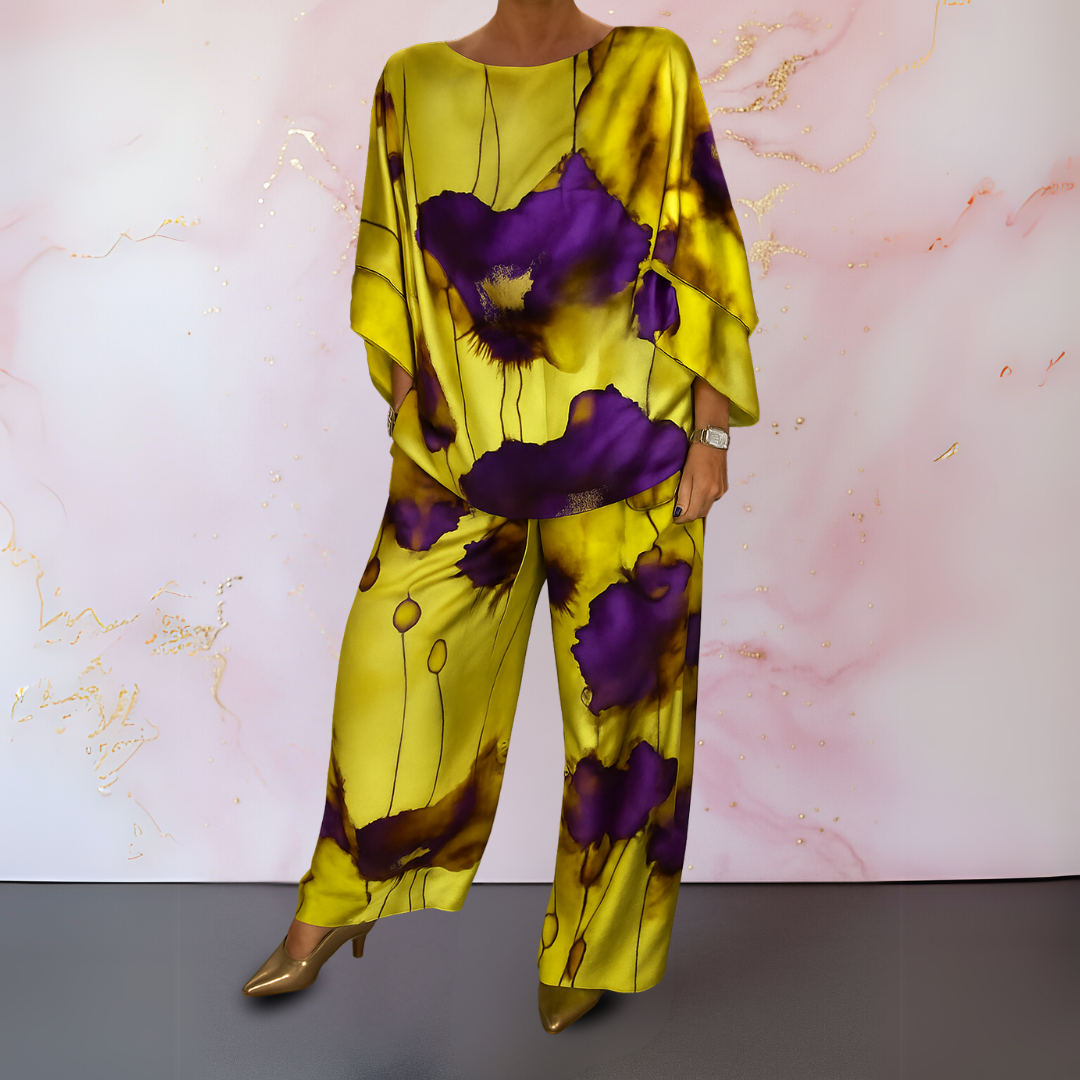 Debby™ | Satin Two-Piece Women's Set