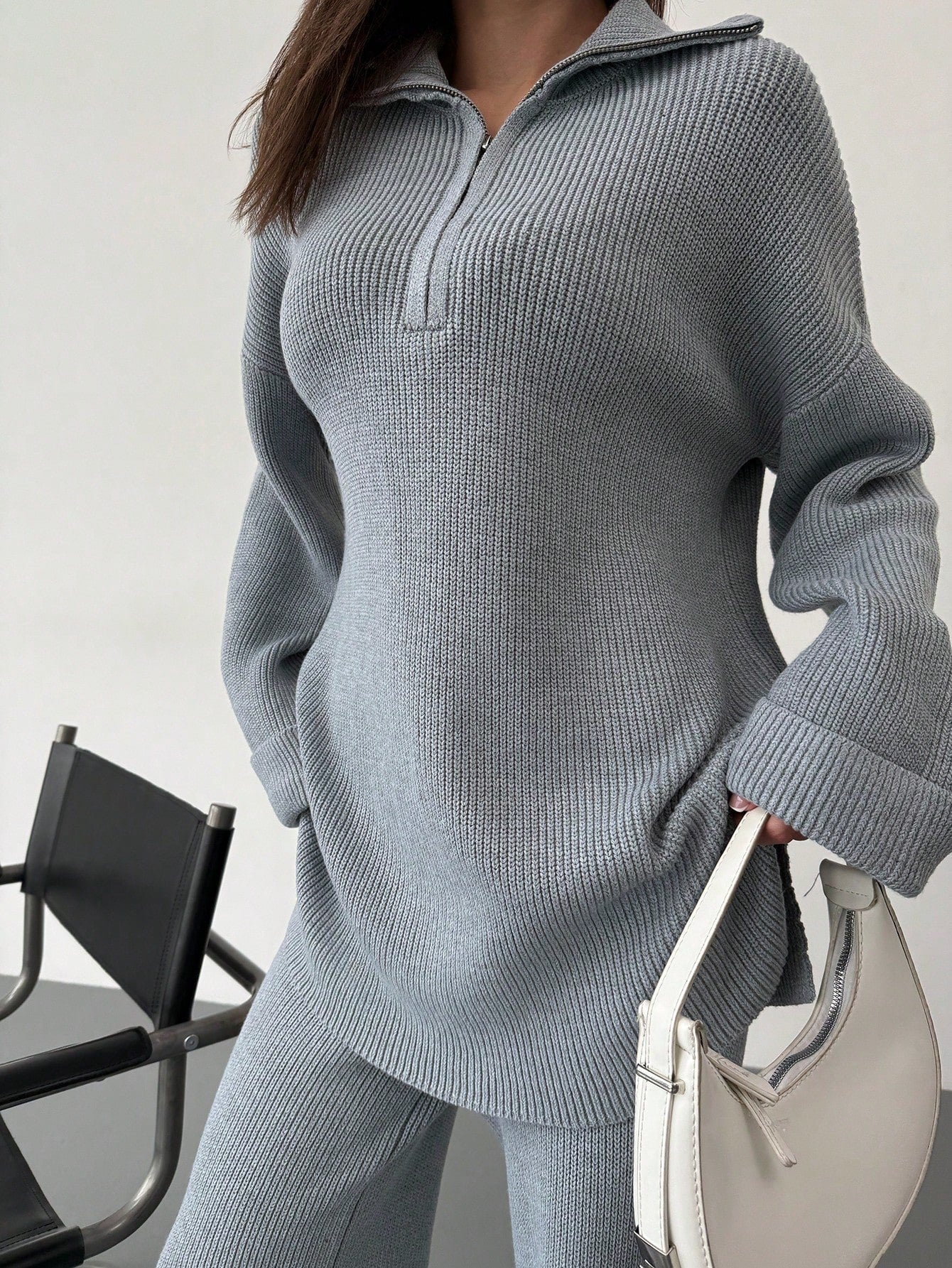 Ella | Women Relaxed Knit Lounge Set | Soft Stretch