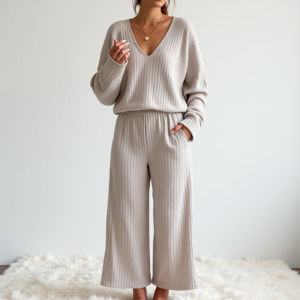 Eden | Women Soft-Knit Lounge Set | Relaxed