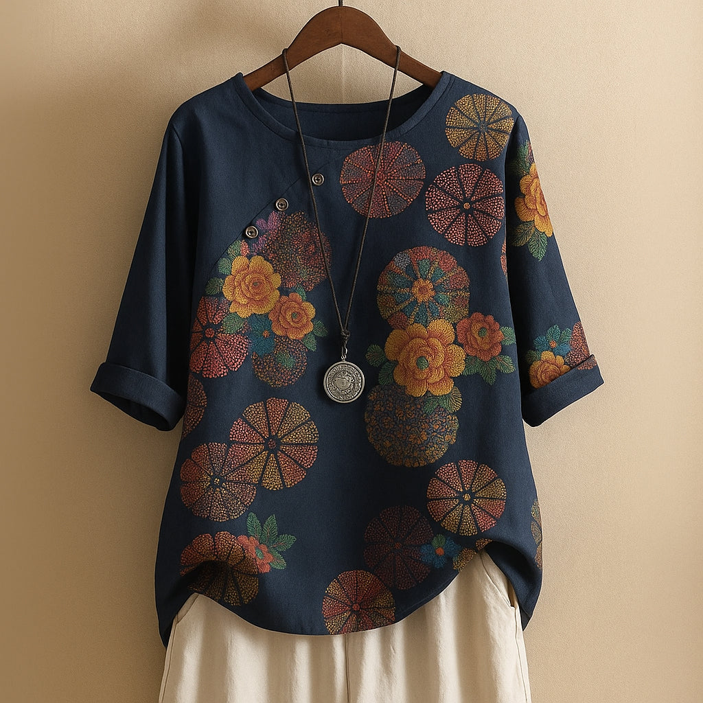 Zara | Women Relaxed Fit Blouse | Versatile Design