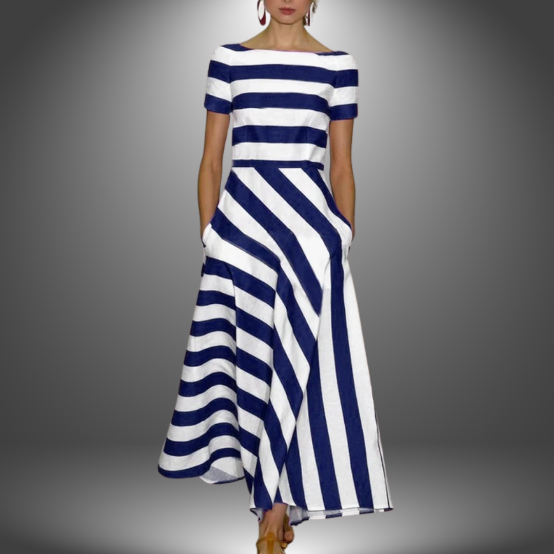 Juliette | Women Casual Striped Dress | Effortless
