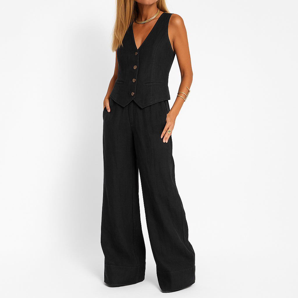 Mikayla | Women Structured Two-Piece Set | Versatile Elegance