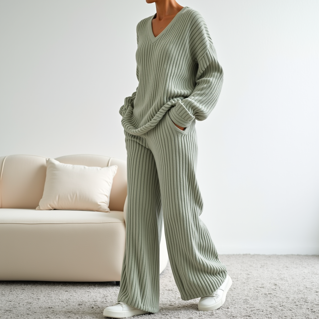 Eden | Women Soft-Knit Lounge Set | Relaxed
