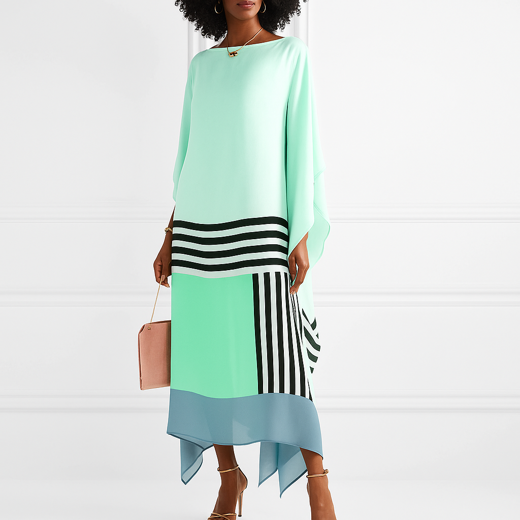 Isla | Women Striped Patchwork Dress | Flowy & Versatile