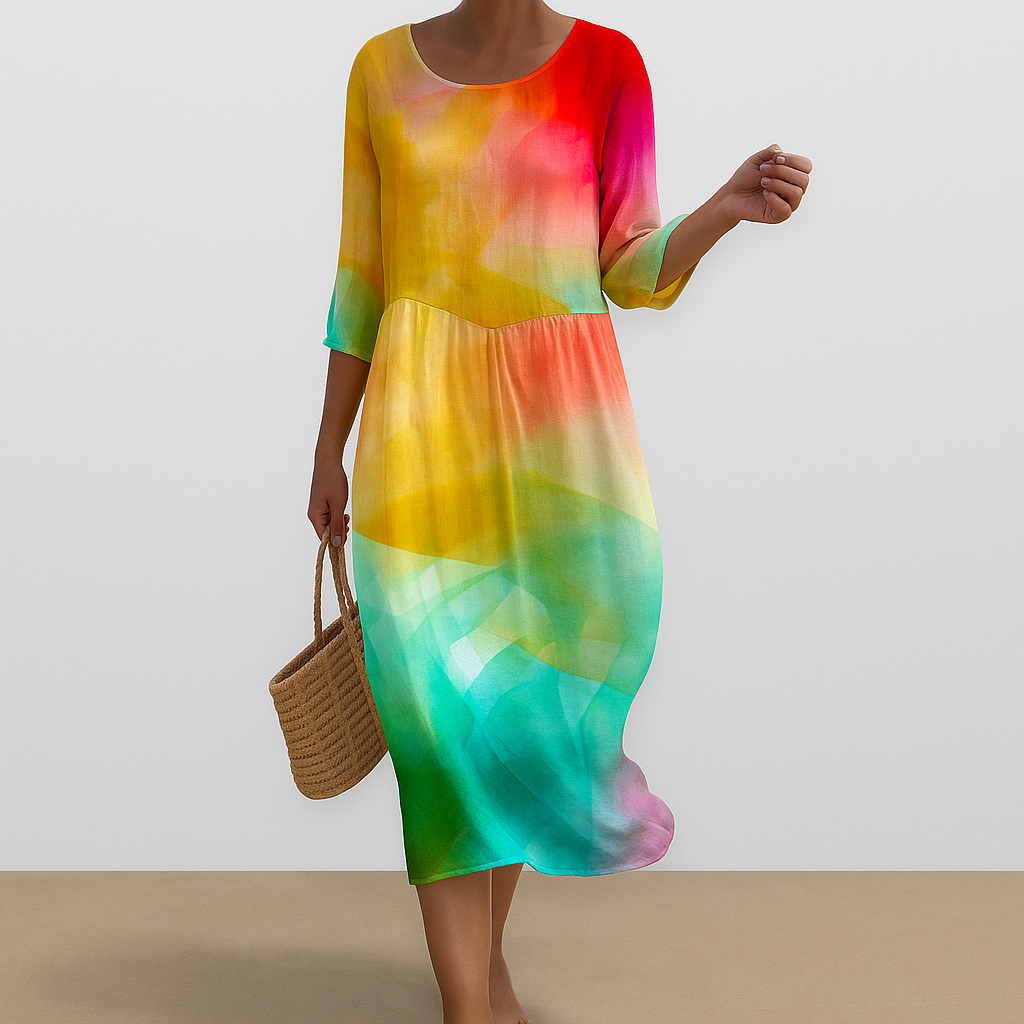 Miranda | Women Elegant Maxi Dress | Floral Design