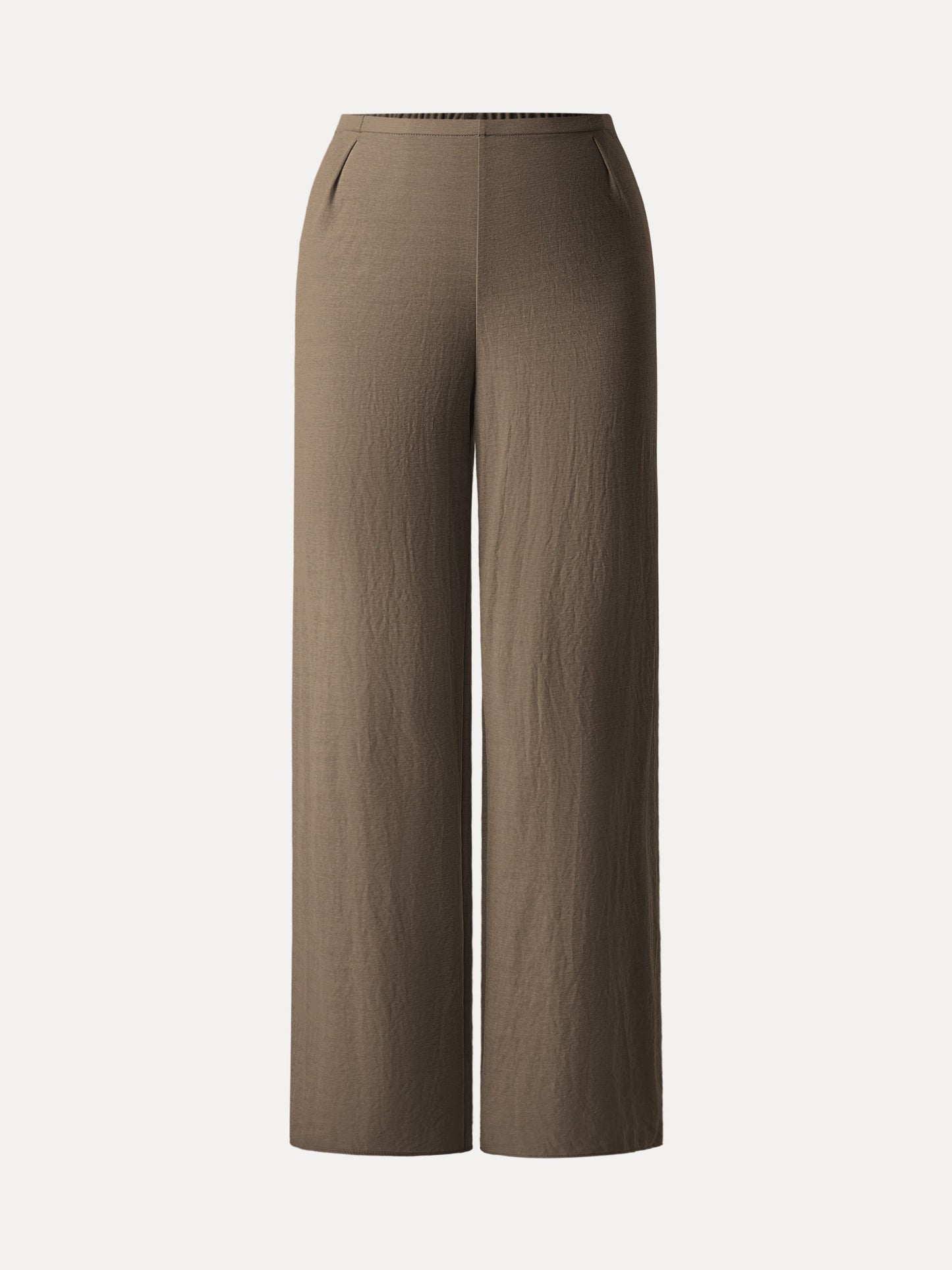 Lisa™ | Cotton-linen Mid Rise Straight Leg Pant