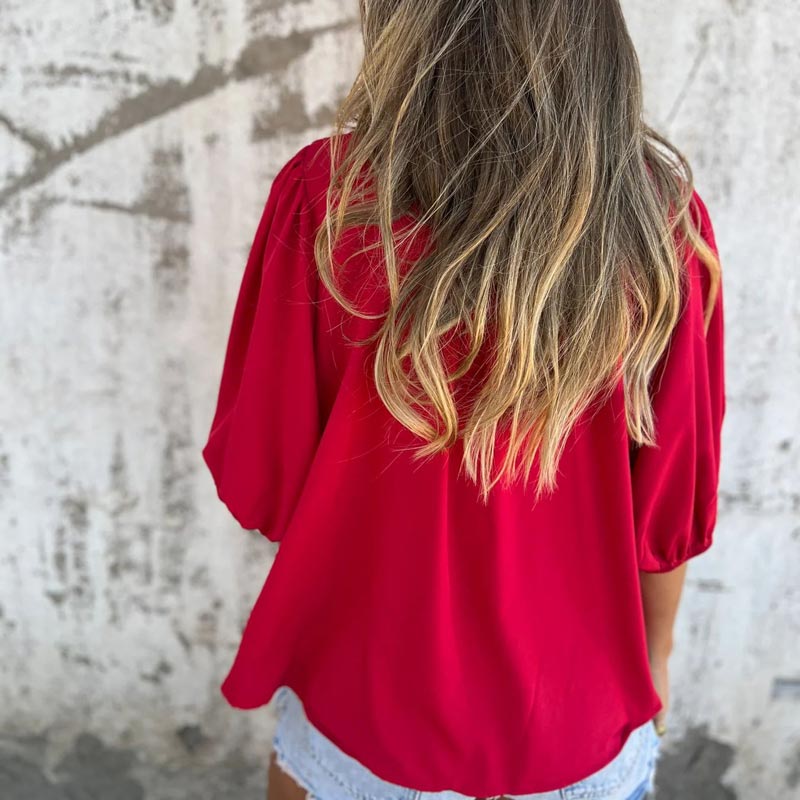 Alice™ | Chic Ibiza-Style Blouse