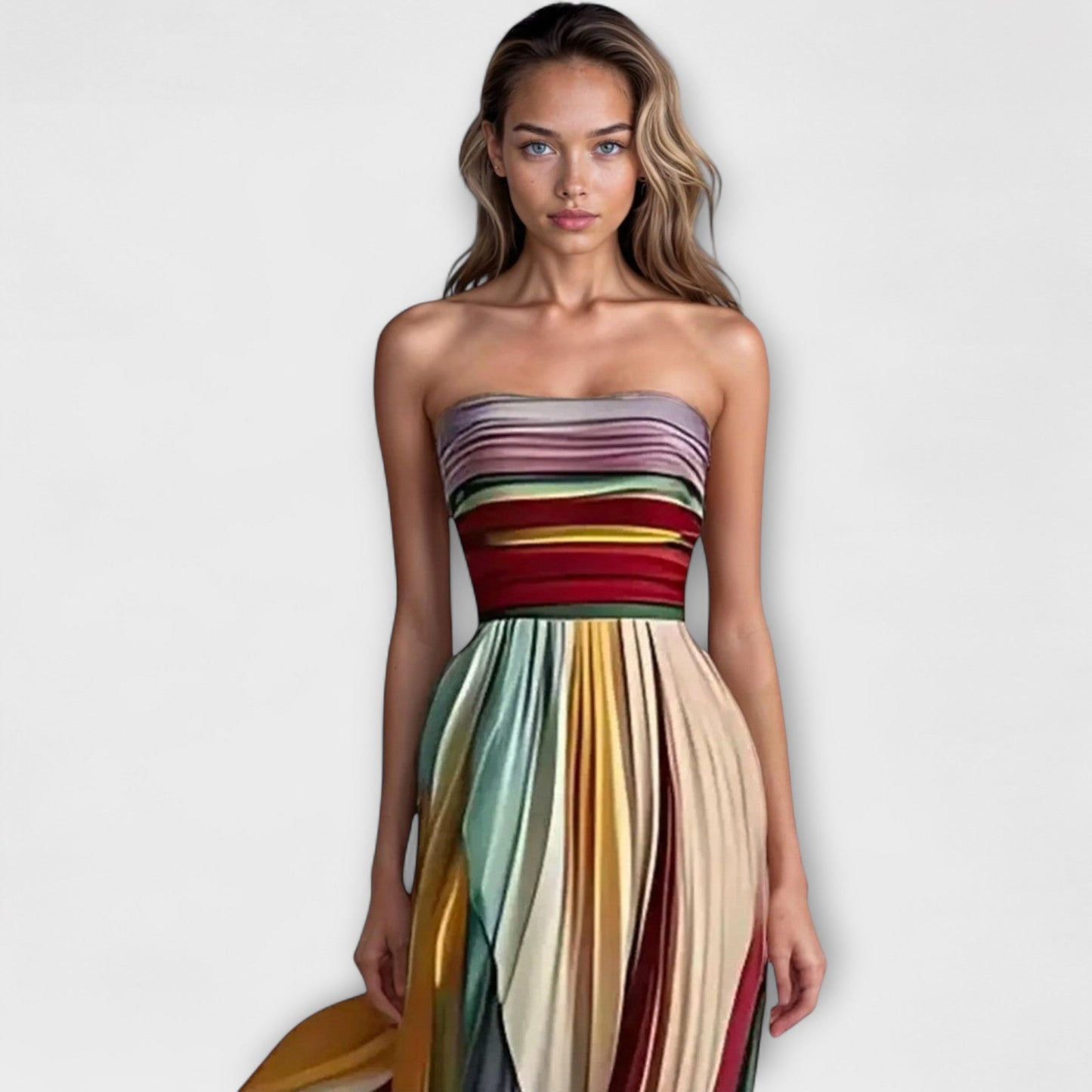 Isla | Women Sleeveless Summer Dress | Lightweight & Flowing