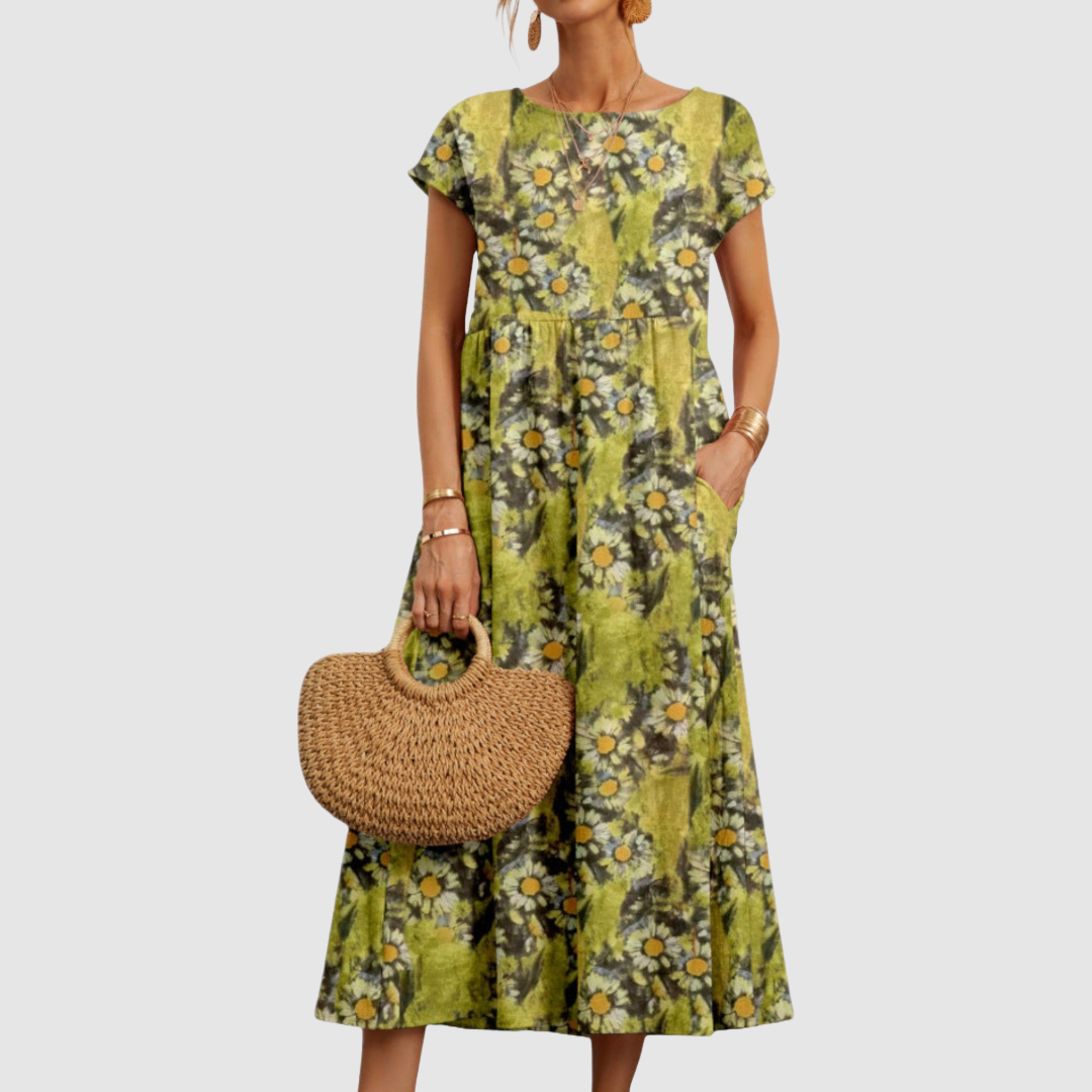Nicole™ | Elegant Floral Dress
