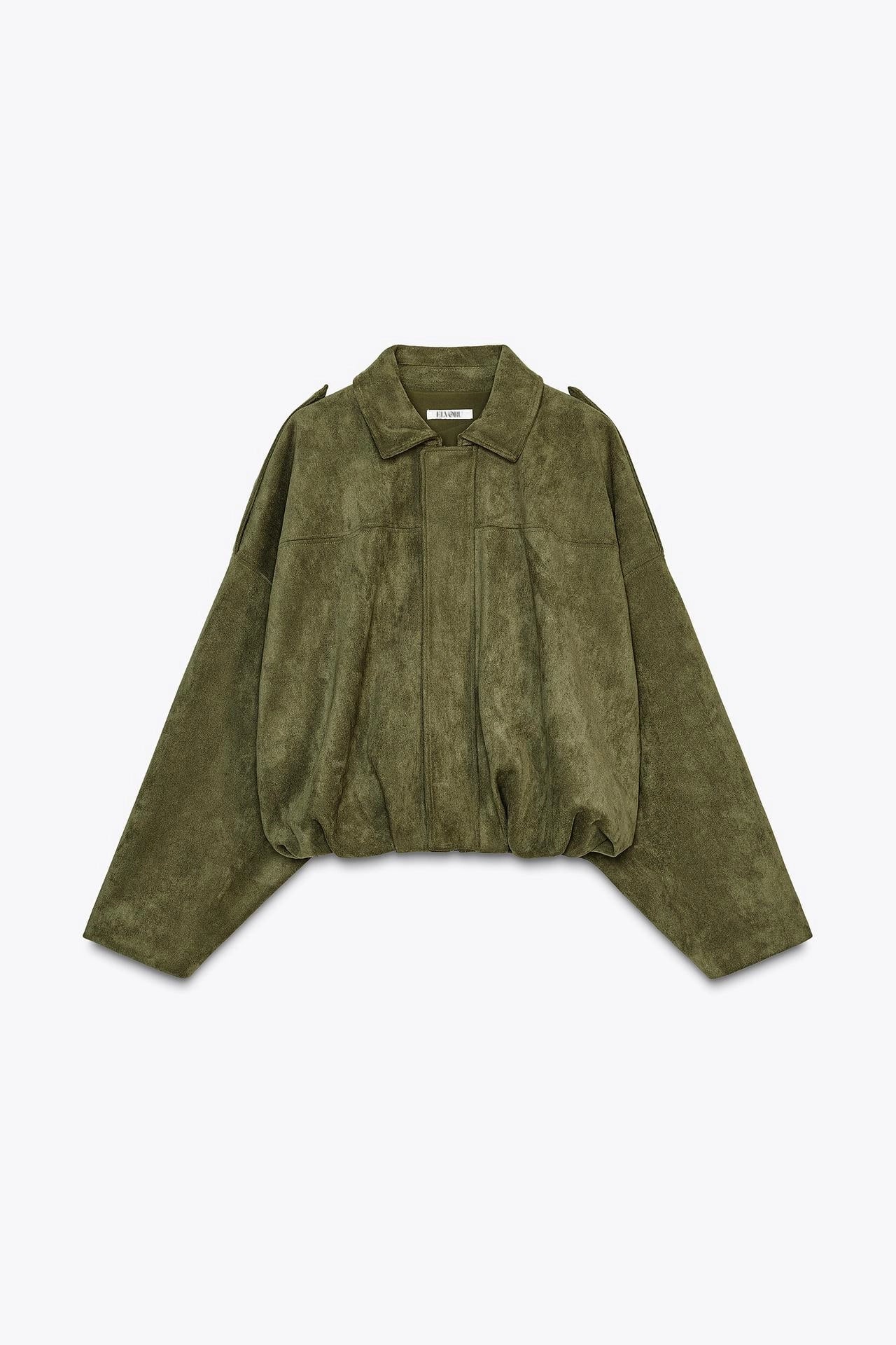 Matilda™ - Suede Green Jacket