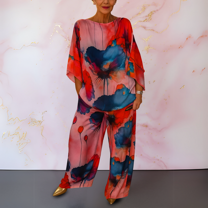 Debby™ | Satin Two-Piece Women's Set