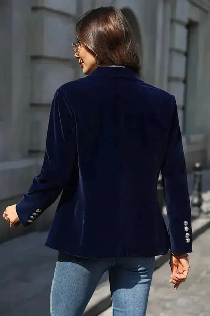 Remy | Women Velvet Tailored Blazer | Structured & Elegant