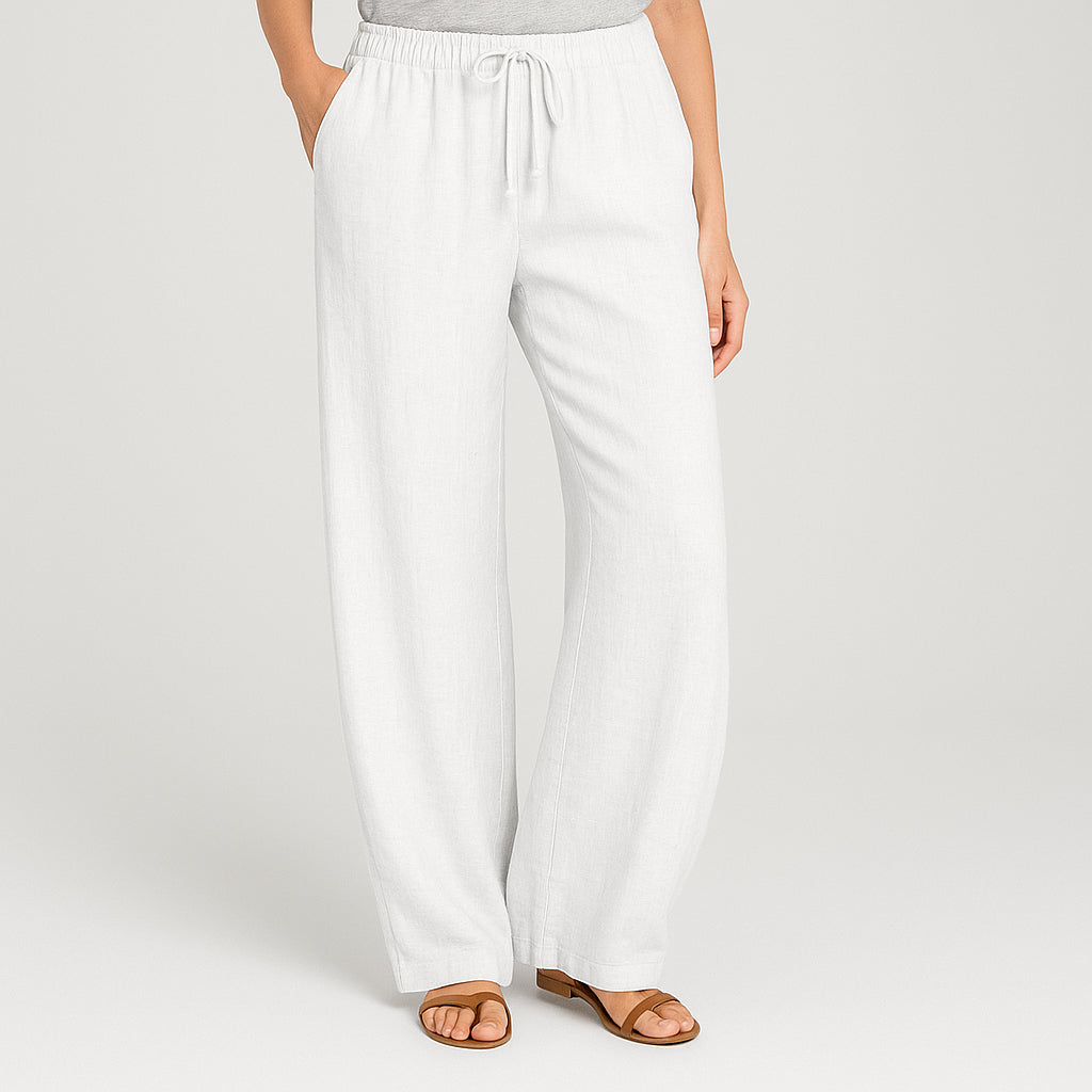 Averie | Women’s Breathable Linen Trousers | Relaxed Elegance