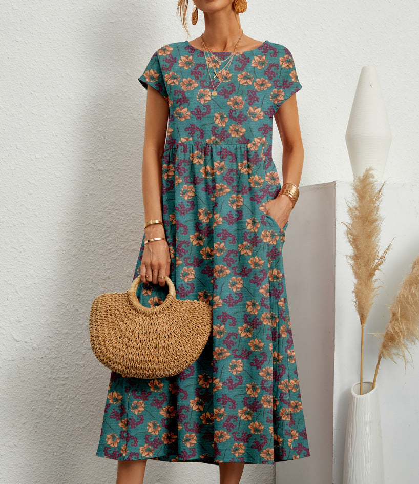 Nicole™ | Elegant Floral Dress