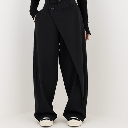 Ruby | Women’s Asymmetrical Baggy Pants | Bold Comfort