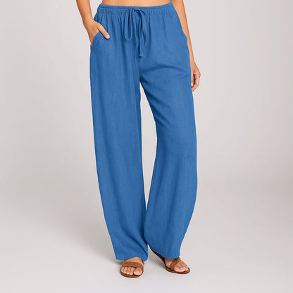 Averie | Women’s Breathable Linen Trousers | Relaxed Elegance