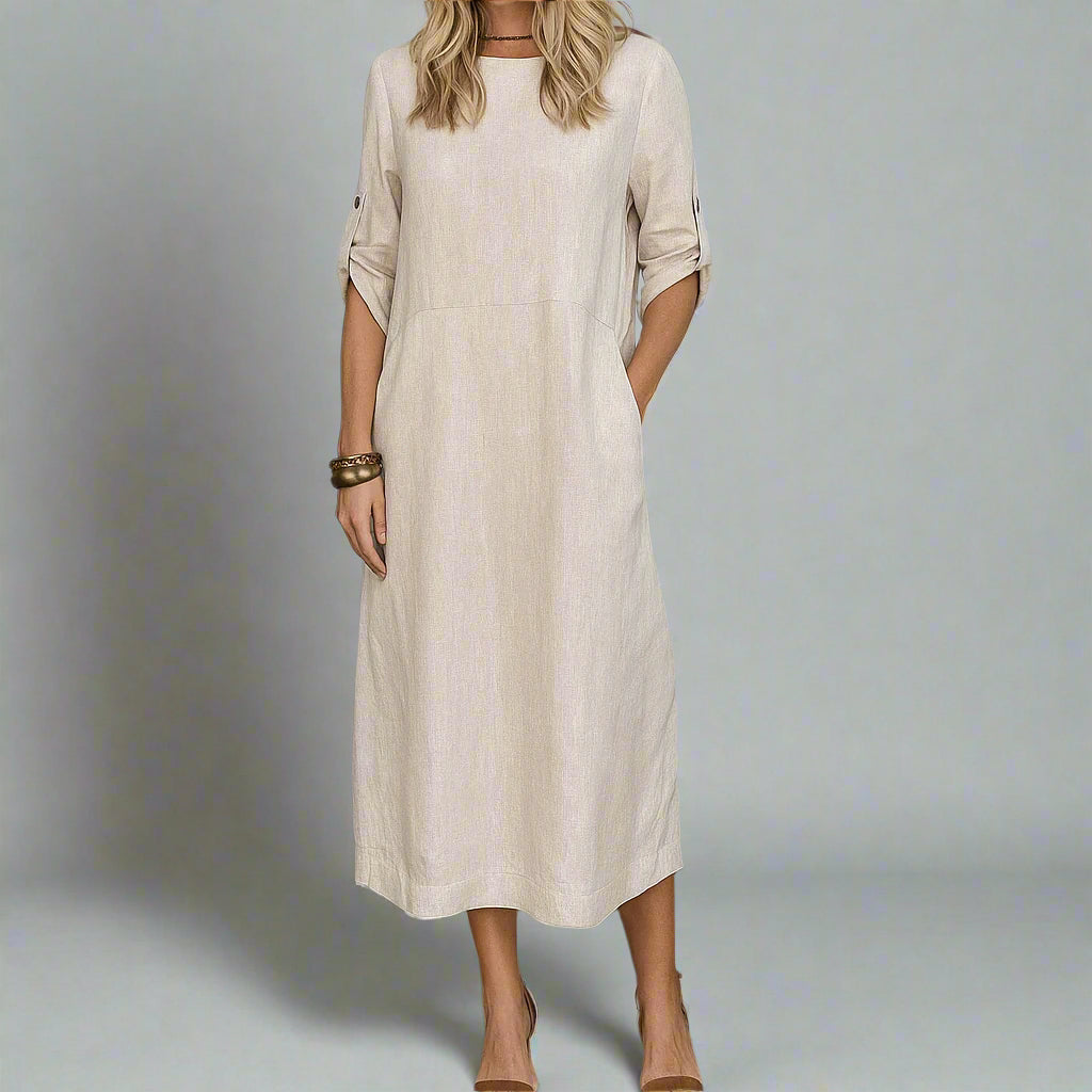 Briony | Women’s Versatile Midi Dress | Practical Chic