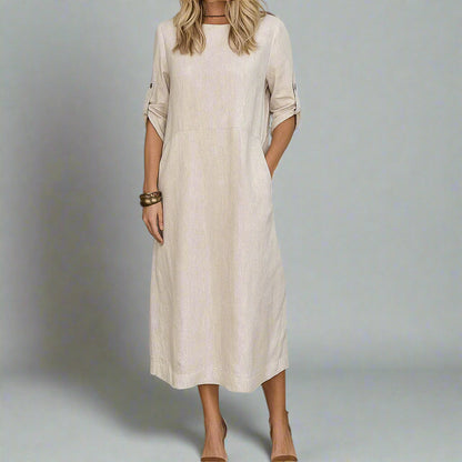 Briony | Women’s Versatile Midi Dress | Practical Chic