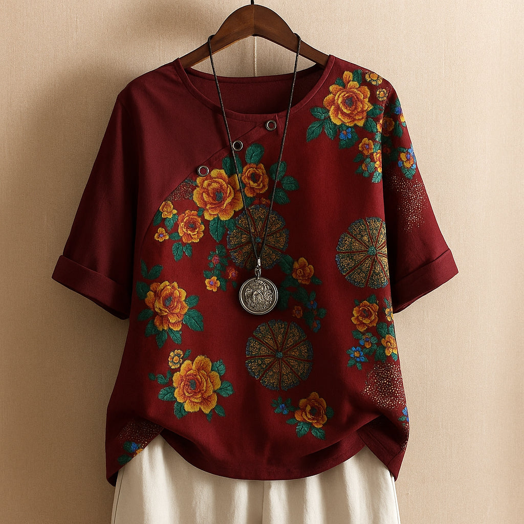 Zara | Women Relaxed Fit Blouse | Versatile Design