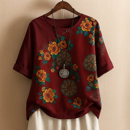 Zara | Women Relaxed Fit Blouse | Versatile Design