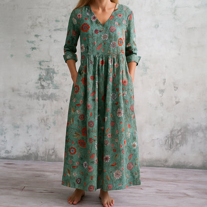 Brielle | Women Floral Maxi Dress | Casual Fit