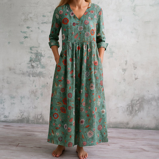 Brielle | Women Floral Maxi Dress | Casual Fit