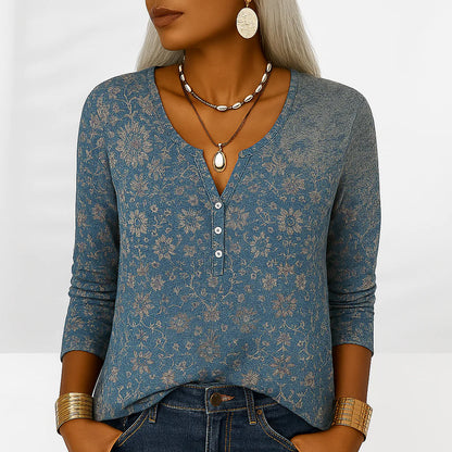 Kendra | Women’s Floral Blouse | Breathable Elegance