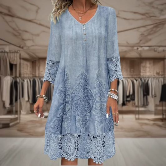 Carol - Flattering Lace Dress