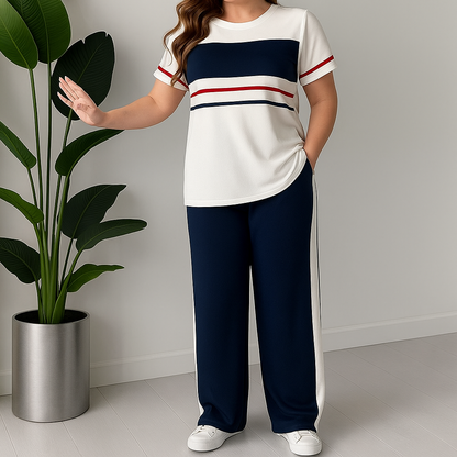Nerida | Women Sporty-Chic Lounge Set | Effortless Style