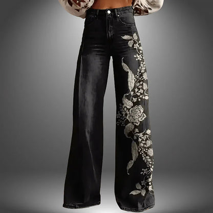 Delilah | Women Artistic Wide Pants | Bold Expression