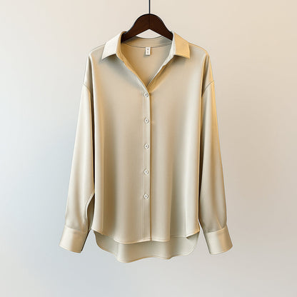 Zoe | Women Satin Shirt | Elegant Comfort