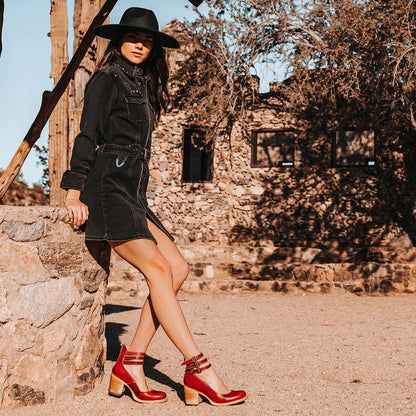 Everly™ - Strapped Block Heel Shoes