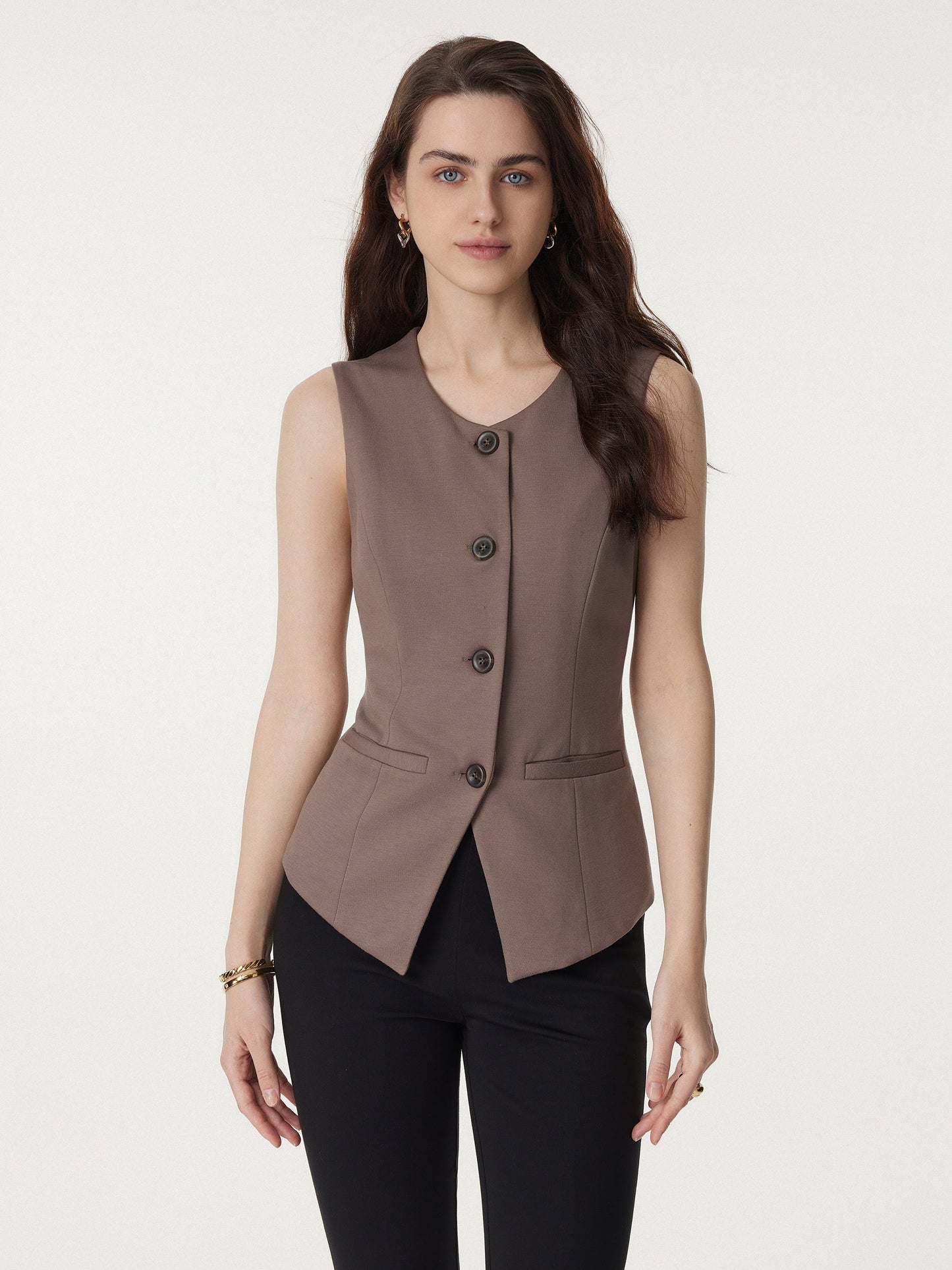 Jaine™ | Staple Waistcoat with Pockets
