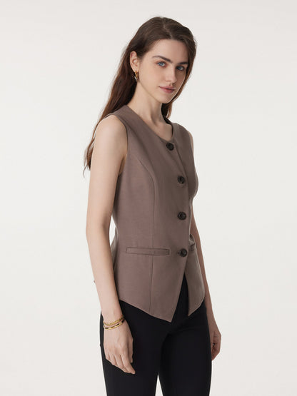 Jaine™ | Staple Waistcoat with Pockets