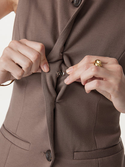 Jaine™ | Staple Waistcoat with Pockets