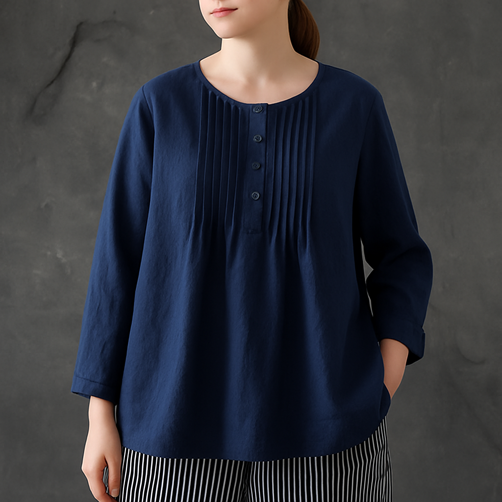 Elsie | Women Silhouette-Flattering Tunic Blouse | Versatile Fit
