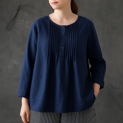 Elsie | Women Silhouette-Flattering Tunic Blouse | Versatile Fit