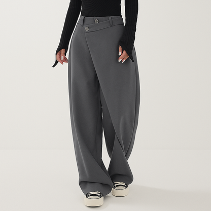 Ruby | Women’s Asymmetrical Baggy Pants | Bold Comfort