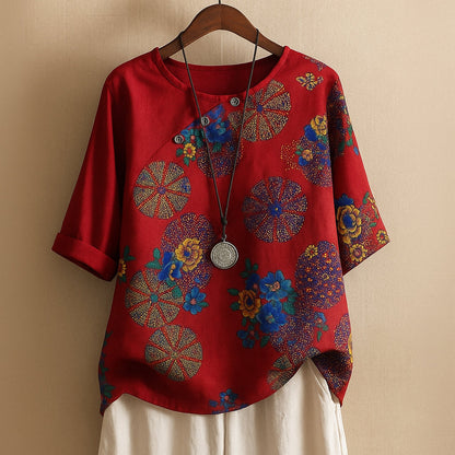 Zara | Women Relaxed Fit Blouse | Versatile Design