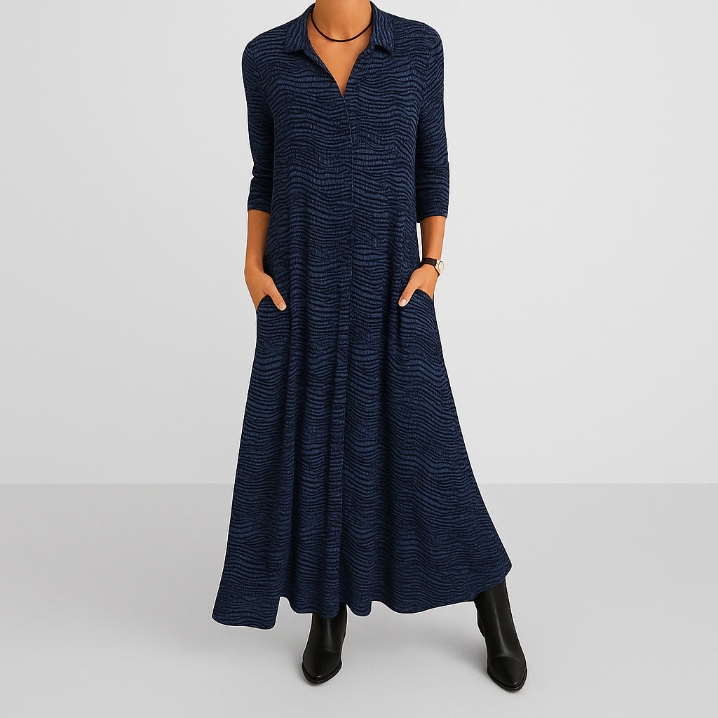 Rhiannon | Women’s Elegant Maxi Dress | Functional Style