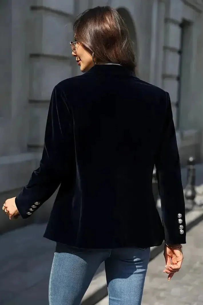 Remy | Women Velvet Tailored Blazer | Structured & Elegant