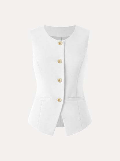 Jaine™ | Staple Waistcoat with Pockets