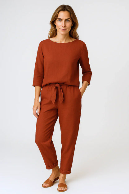 Kiara | Women’s Tailored Two-Piece Set | Versatile Comfort