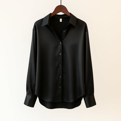Zoe | Women Satin Shirt | Elegant Comfort