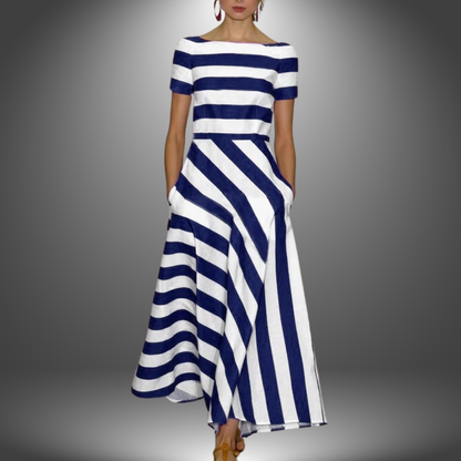 Juliette | Women Casual Striped Dress | Effortless