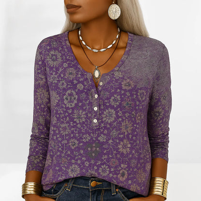 Kendra | Women’s Floral Blouse | Breathable Elegance