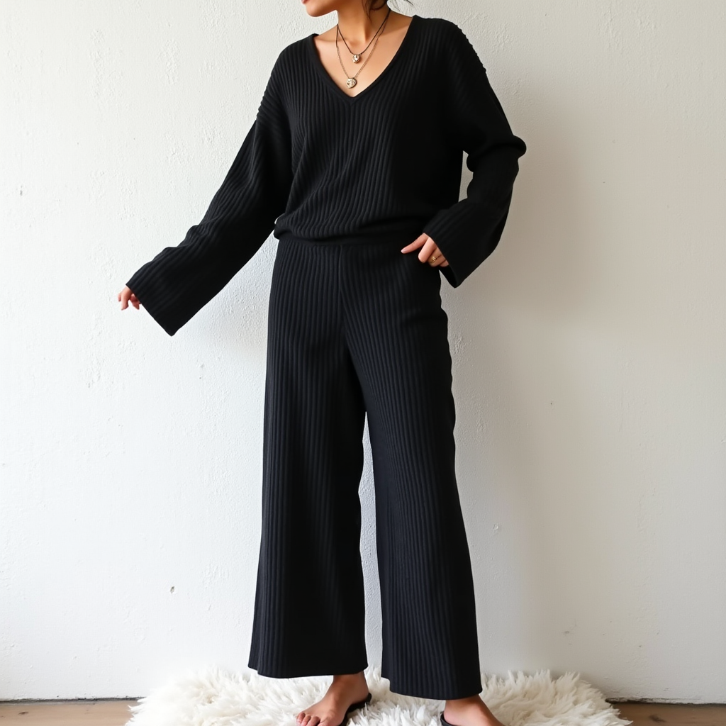 Eden | Women Soft-Knit Lounge Set | Relaxed