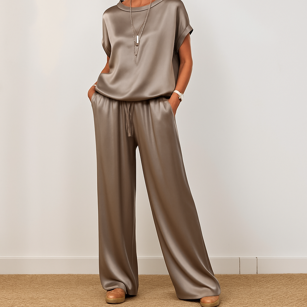Indie | Women Relaxed-Fit Two-Piece Set | Versatile & Stylish