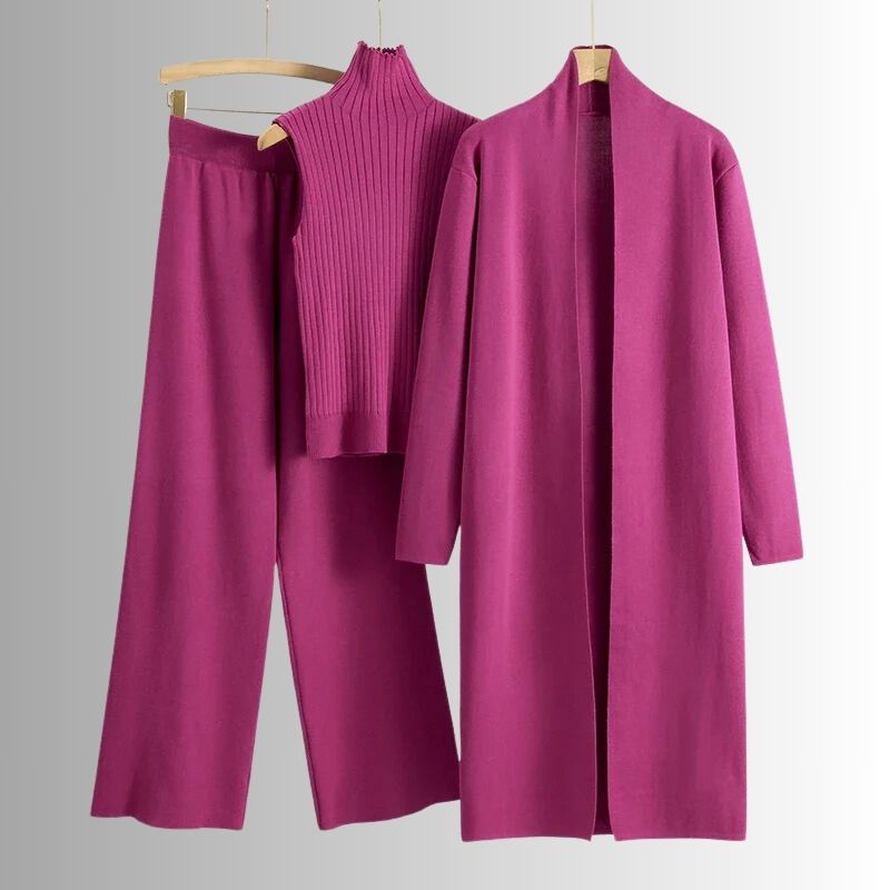 Harper | Women's Soft Ribbed Lounge Set | Lightweight Viscose