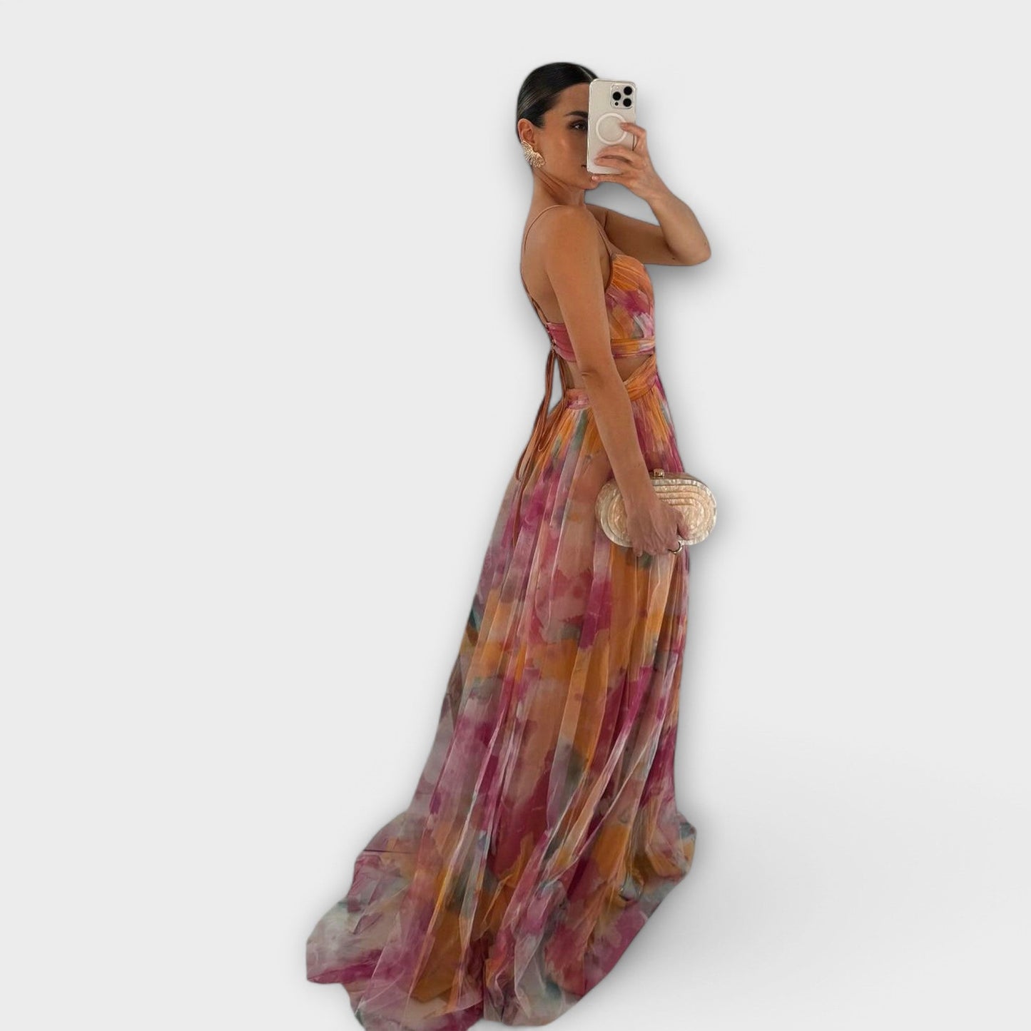 Cate™ | Maxi Dress with Fitted Bodice